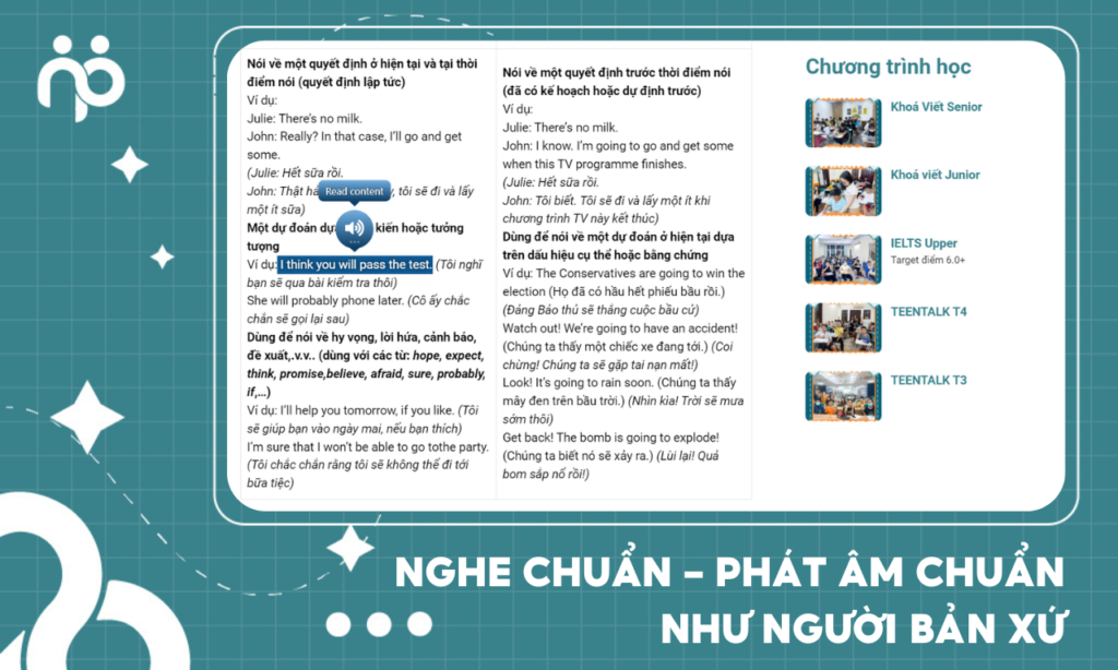 nghe chuan phat am chuan nhu nguoi ban xu